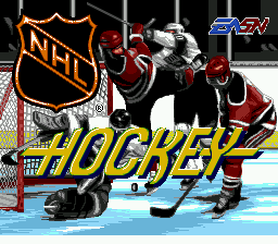 Заставка игры NHL Hockey